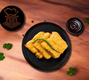 2 Plain Bread Pakoda