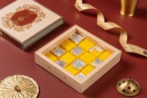 Yellow Coconut Burfi