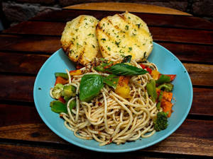 Aglio E Olio & Vegetables
