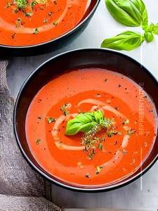 Tomato basil soup