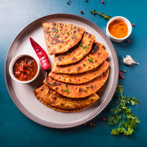 Laal Mirch Paratha