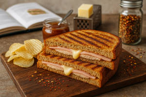 Chicken Ham N Cheese Sandwich