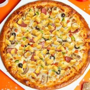 Corn pizza