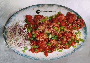 Sweet And Sour Crispy Garlic Veggie