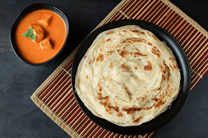 Paneer Nizami Korma + 2 Malabar Parotta