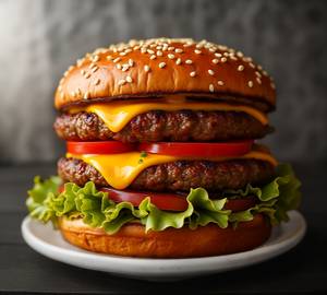 Double Decker Chicken Burger