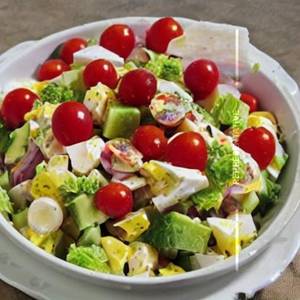 Island egg salad