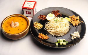 Prawn Burmese Khow Suey