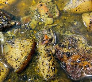 Pork with sesame see