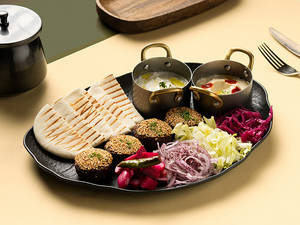 Chickpea Falafel Platter