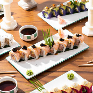 Double Salmon Sushi