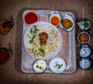 Shahi paneer biryani