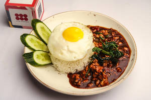 Thai Chicken Hot Basil Rice