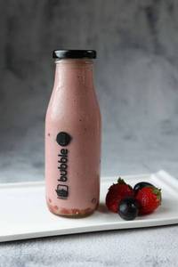 Mixed Berry Smoothie With Strawberry & Mango Boba
