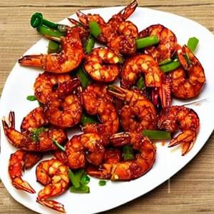 Chilli prawn