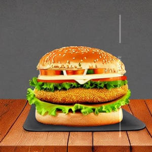 Chicken Double Cheese Burger