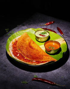 Ghee Red Miripudi Dosa - Special