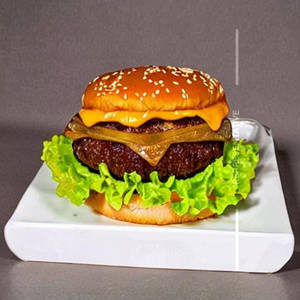 Beef Double Cheese Burger