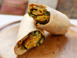Kafta Dajaj Wrap Combo
