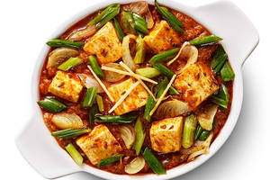 Paneer Hara Pyaaz