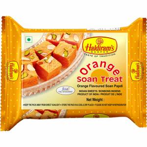 Orange Soan Papdi