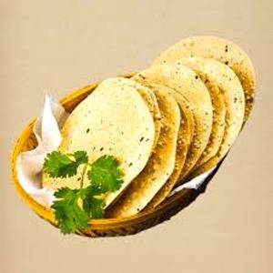Fried papad [2 pieces]