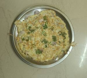 Plain egg omelette