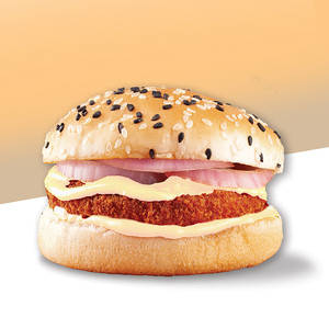 Krunchy Garlic Mayo Chicken Burger