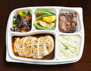 Grilled Chicken with Mash Combo