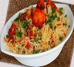 Manchurian fried rice