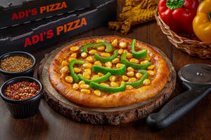 Corn And Capsicum Pizza