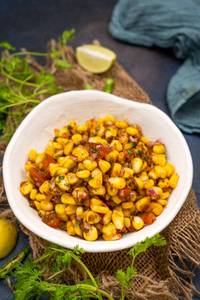 Spicy Corn Chaat