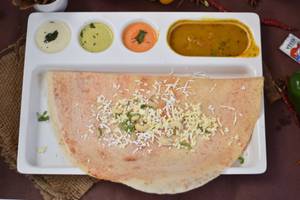 Paneer Onion Masala Dosa [1 Plate]