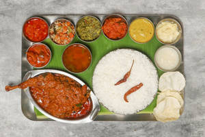 Nattu Kozhi Meals