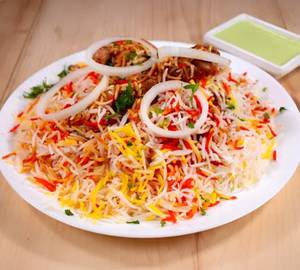 Lakhnavi chicken dam biryani