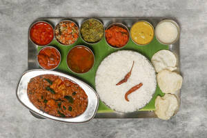 Spl. Chicken Kozhambu Meals