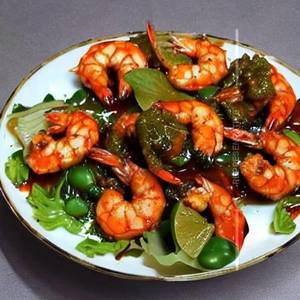 Chilly prawn