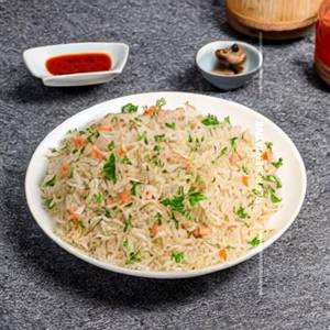Mushroom rice prawn