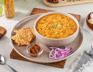 Ghee Toor Dal Khichdi Thali