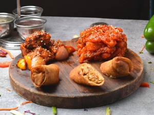 Vegetarian Shanghai Platter