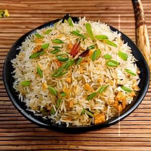 Burnt garlic rice chicken