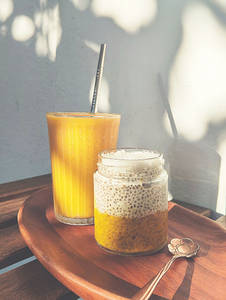 Mango Coconut Chia Pudding [Gluten Free]