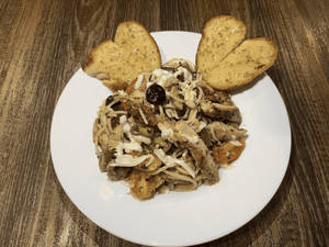 Napoli Aglio Olio Chicken Pasta