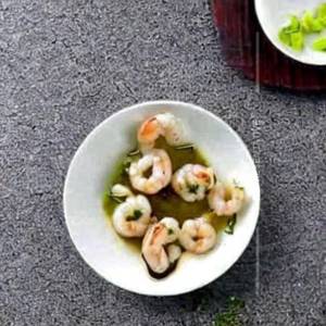 Squid in butter garlic sauce prawn