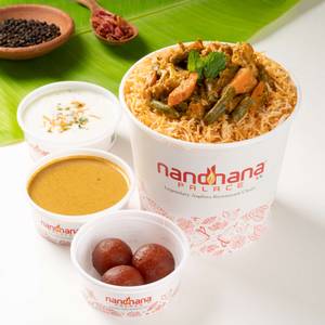 Bucket Veg Special Hyderabadi Biryani