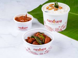Curd Rice Chicken Sholay Combo