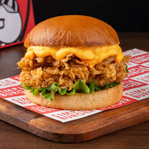 Inferno Chicken Burger (Hot n Spicy)