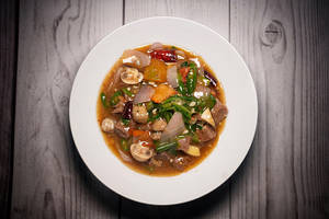 Buff Mushroom Bamboo Shoot
