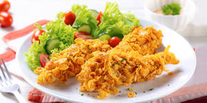Chicken Strips ( 5 Pcs ) + Tandoori Dip