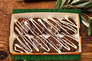 Black White Chocolate Mini Pancake